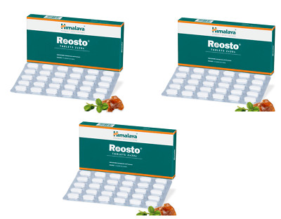 3 X Himalaya Herbal REOSTO 60 Tablets (2X30s) Osteoporosis & Fractures FREE SHIP