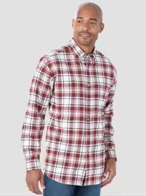 Wrangler Men's Rugged Wear Long Sleeve 