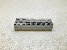 Wago 280 Gray Grey Wiring Terminal Block Din Rail Lot of 31 (TSC)