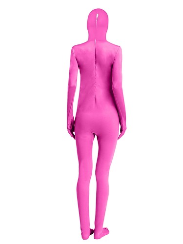 Unisex Women Men Jumpsuit Dance Bodysuit Gymnastics Leotard Stretch Hooded Suit - Picture 77 of 111