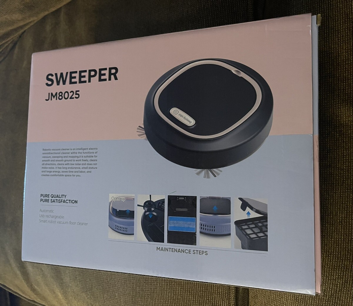 New Robotic SmartCleaner Sweeper JM8025 Sweepers Robot, USB