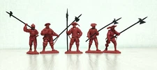 Hobby Bunker Toy Soldiers Landsknehts Halberds Scale 1/32 2023