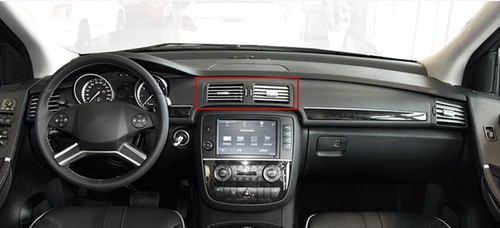 Front Center A/C Outlet Vent Panel Cover For Mercedes-Benz R Class R300 R350 New - Picture 8 of 8