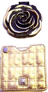 Unique Pair of 3" Mirror Compacts