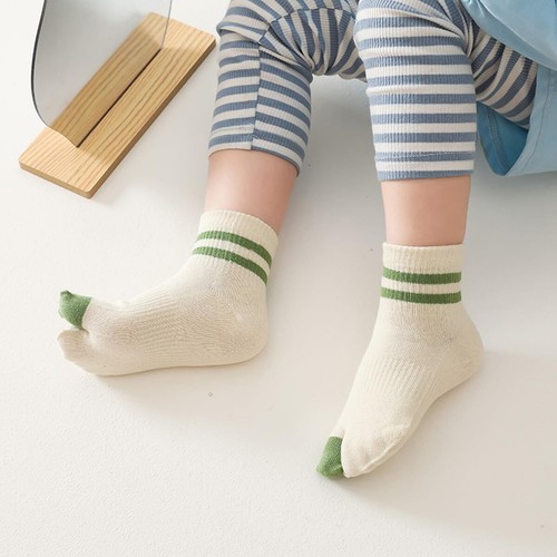 2 Pairs Cotton Two Big Toe Split Tabi V Socks Athletic Running Casual Seperat... - Picture 4 of 7