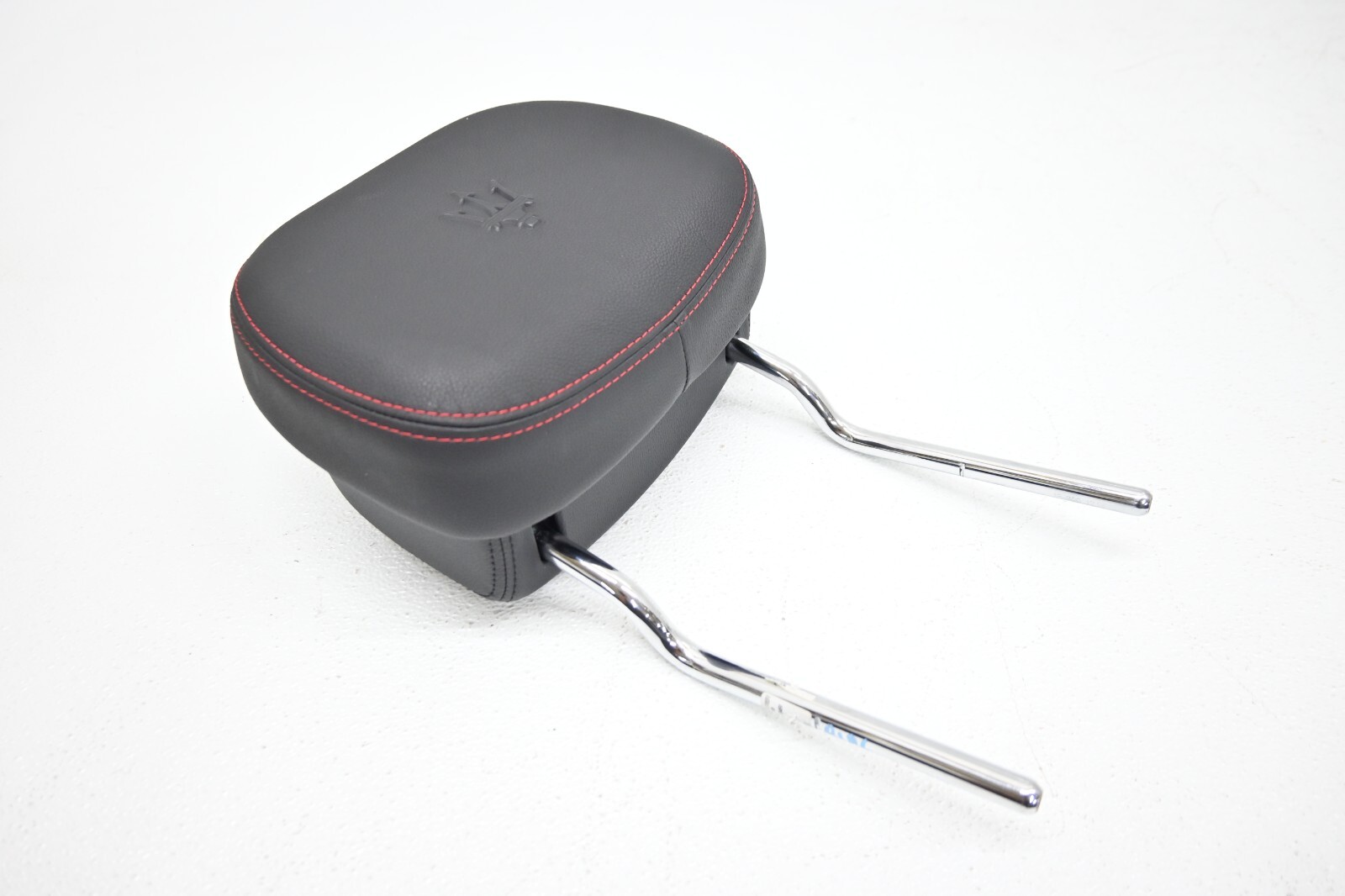 ⭐ 14-22 Maserati Ghibli Front Seat Headrest Restraint Leather Trim Black Oem