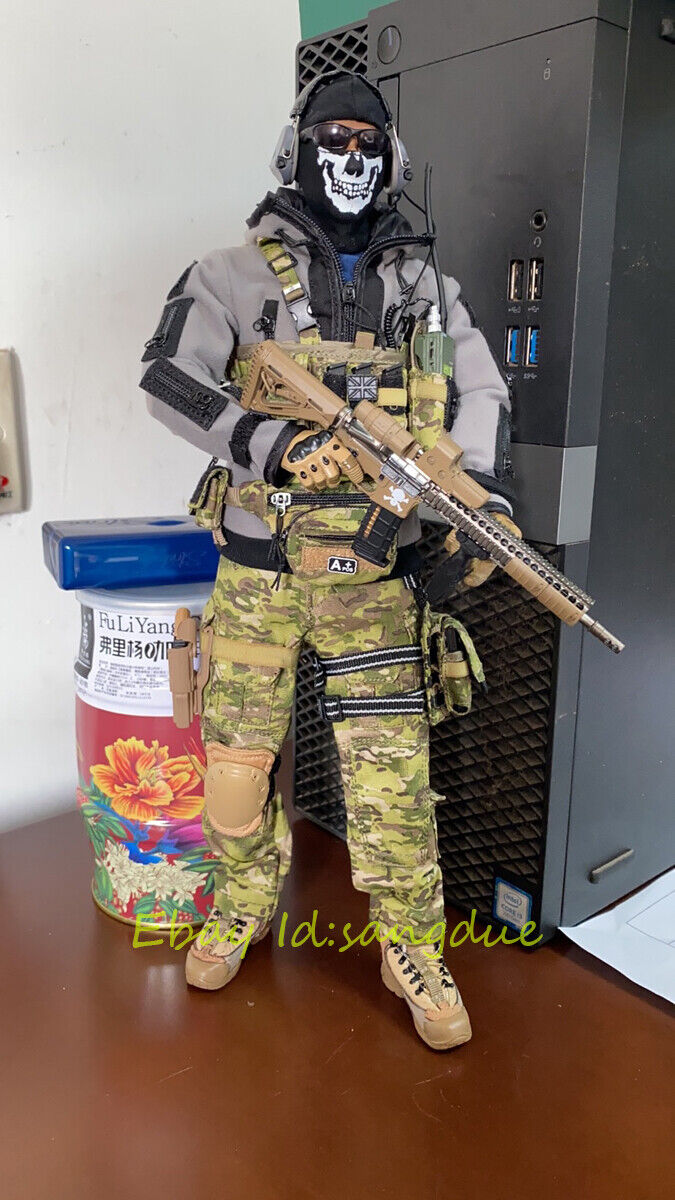 New Flagset Modern Battlefield Series 1/6 Ghost FS-73033 New Flagset Modern Battlefield Series 1/6 Ghost FS-73033