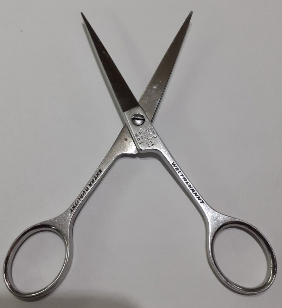 Vintage H. Eicker & Söhne Solingen Hair Scissors Vintage H. Eicker & Söhne Solingen Hair Scissors