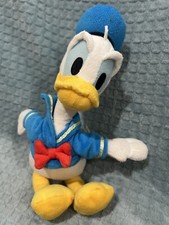 Disneyland Walt Disney World Donald Duck Sailor 10  Plush Vintage Stuffed Animal