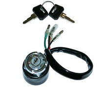 Honda CB250G5 ignition switch (1975) 4 wires, 1 'on' position, from stock