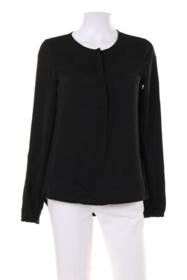 ONLY Tunic Blouse Patch Pockets D 36 charcoal