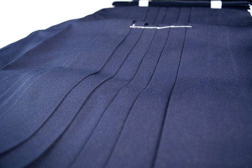Hakama Blau Standard Deluxe Iaido Aikido Kendo Kenjutsu Ninjutsu Kampfkünste - Bild 6 von 9