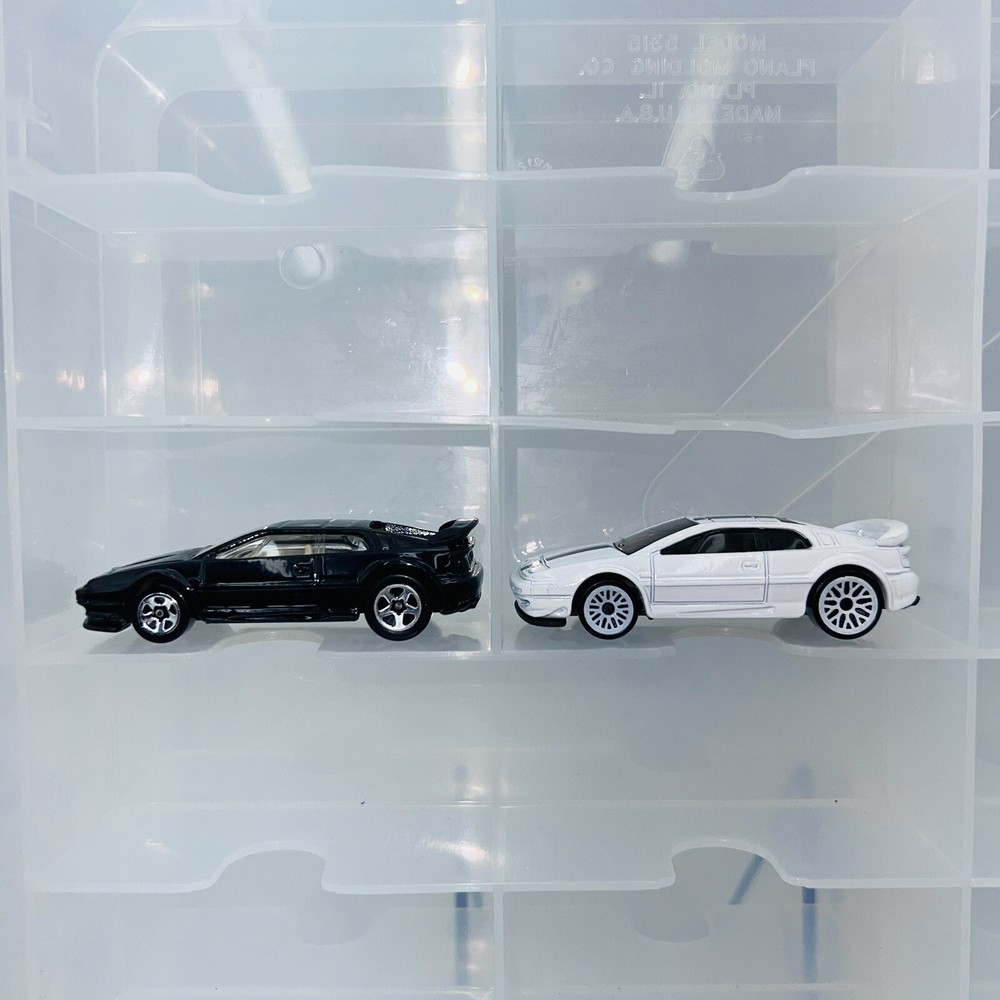 Lot of 2 Hot Wheels Lotus Esprit Black White