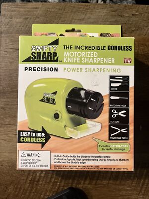 Swifty Sharp Cordless Motorized Knife Sharpener 