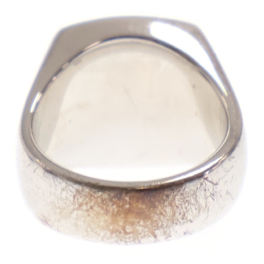 Tomwood Oval Black Molecule Signet Ring Sterling Silver Size Tomwood Oval Black Molecule Signet Ring Sterling Silver Size
