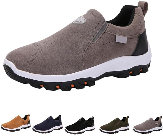 Orthopedic Sneakers,Ufk Sport Shoes Men Slip On, Arch Support