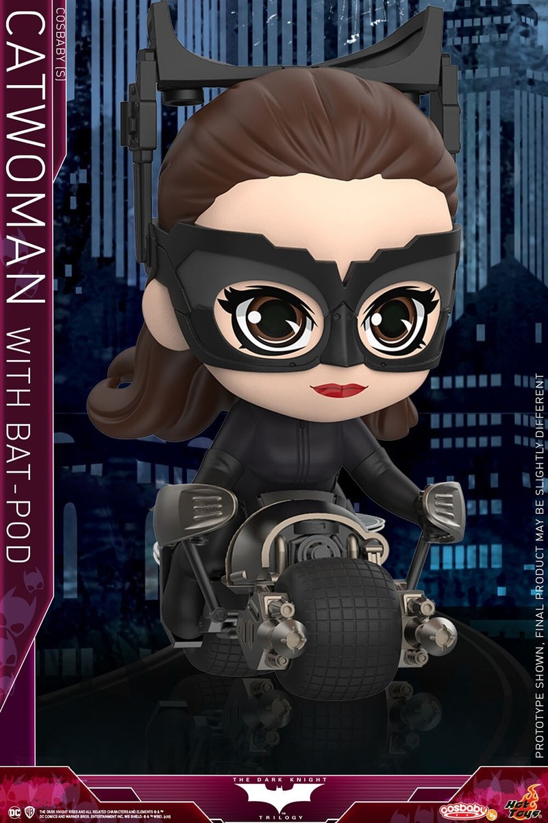 Hot toys COSB725 Catwoman with Bat-Pod Cosbaby (S) The Dark Knight