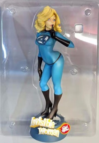Rockin Jelly Bean Fantastic Four INVISIBLE WOMAN Super Mixture Model Figure - Picture 8 of 8