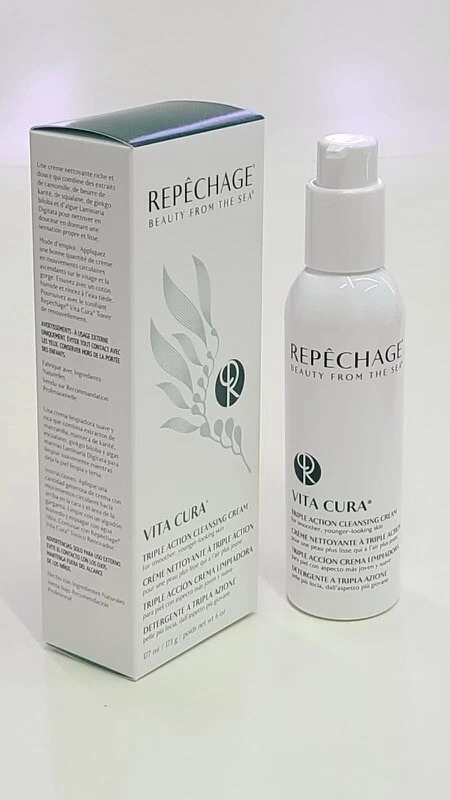 Crema limpiadora triple acción Repechage Vita Cura 6 oz Foto 3 de 4