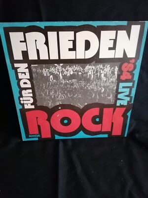 LP-Vinyl, ''Rock für den Frieden 84,''LIVE'', AMIGA DDR-Label,