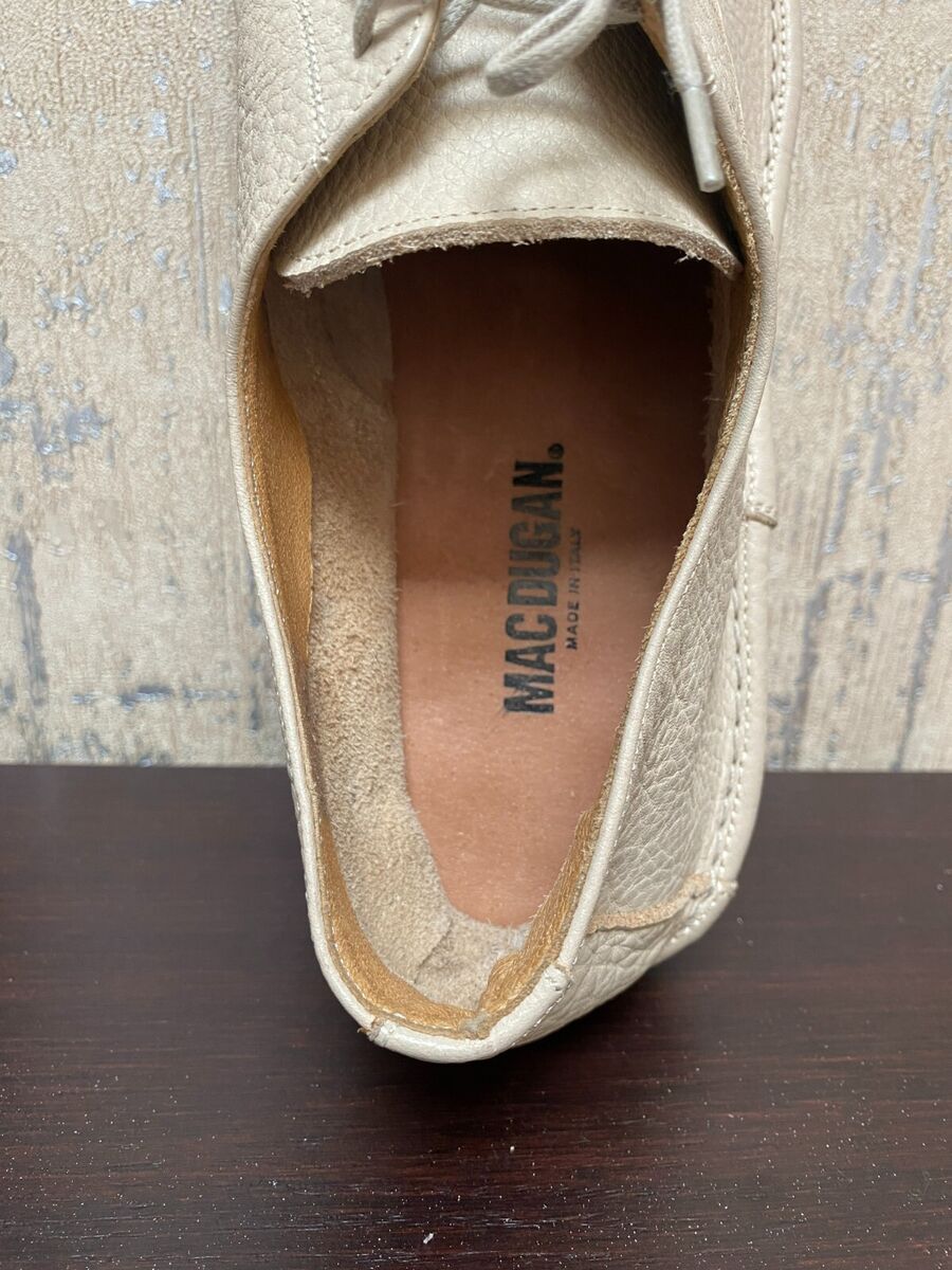 Vera Gomma Summer Leather Oxford Shoes size 43 Made in Italy Vera Gomma Summer Leather Oxford Shoes size 43 Made in Italy