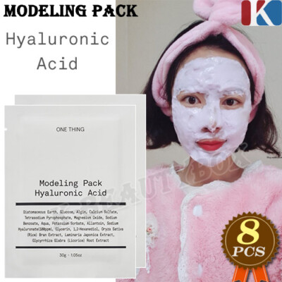 ONE THING Hyaluronic Acid Modeling Pack 30g 8pcs Jelly Mask Korea Cosmetics