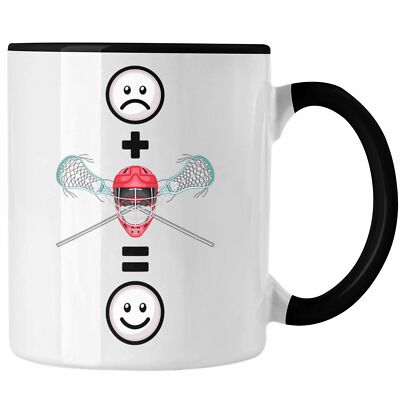 Trendation - Lacrosse Tasse Geschenk für Lacrosse-Spieler Lustige Geschenkidee :