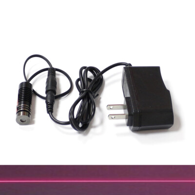650nm Line Laserdiodenmodul Rot 100mW 3V-5V 14,5x45mm mit AC Adapter
