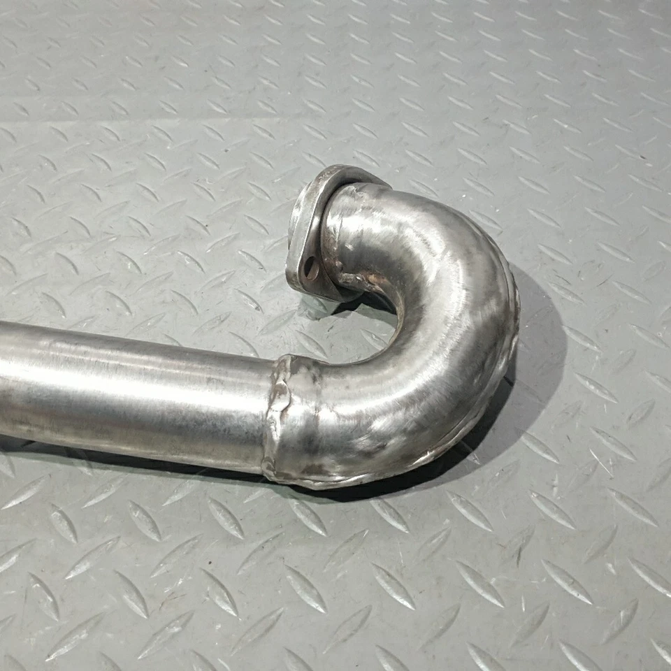 ♻️ Tubo colector cabezal escape Kawasaki KLX 650 1993 - 1996 ♻️ Foto 3 de 4