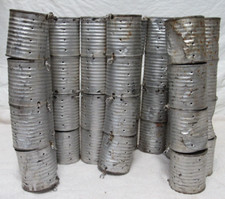 Native American Indian Girls Stomp Dance Cans 40 Shakers 4x5's No Leathers Older