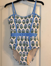 NWOT Lime Ricki One-Piece Swimsuit Block Prin...