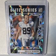 2025 Panini Donruss Elite Series Brock Bowers Raiders #TES-BBO Football