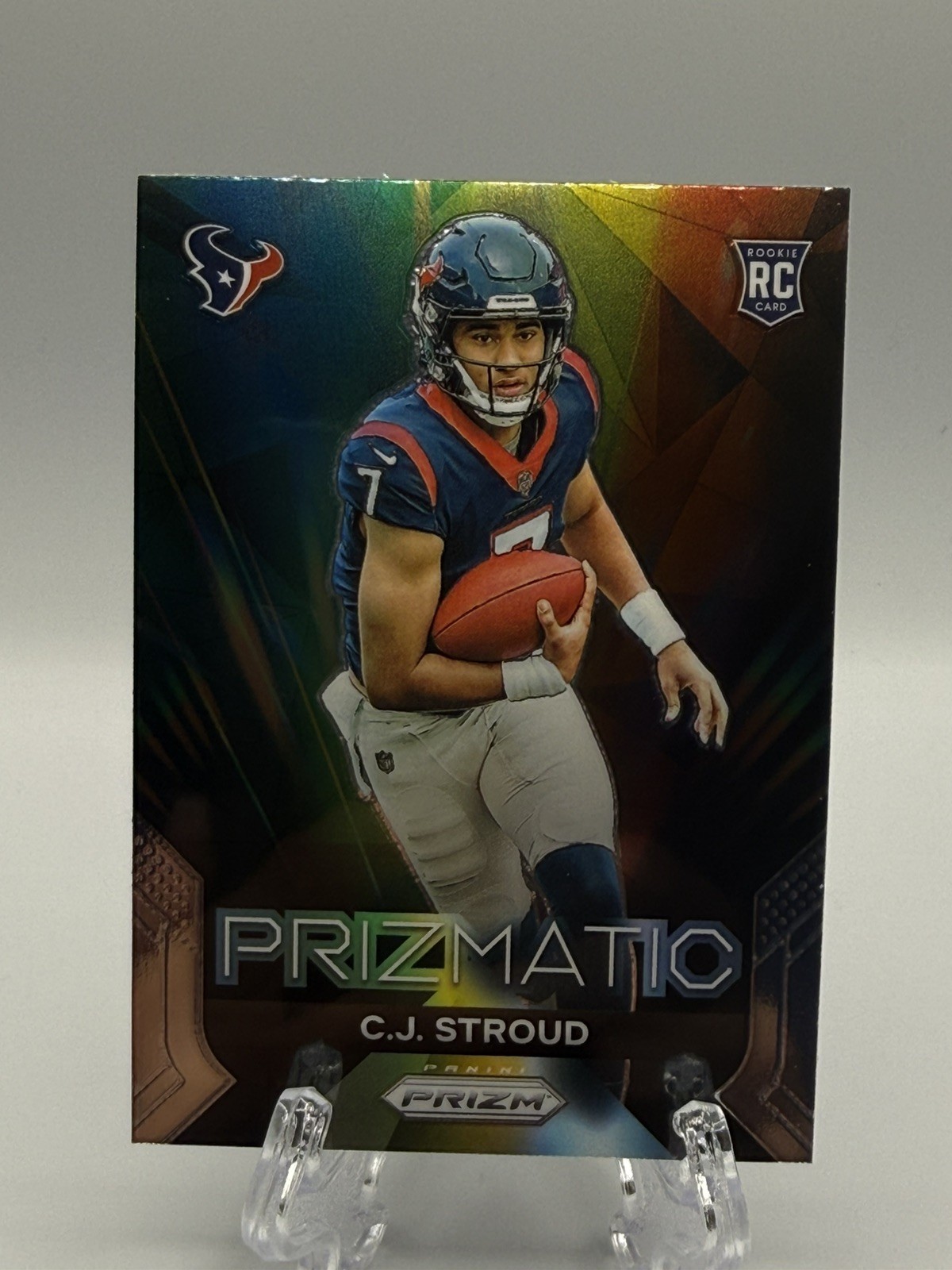 2023 Prizm Football Prizmatic CJ Stroud RC #6 SP 🔥🏈Houston Texans