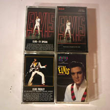 Elvis Presley RCA Rock Cassette Lot 4 - Elvis TV Special  More Jewel Case