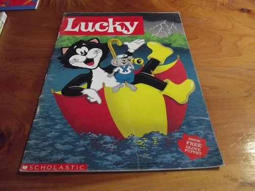 S/C BOOK  THE MAGAZINE FOR YOUNG READERS LUCKY 1989  GREAT  * MUST SEE