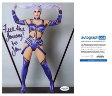 JAN SPORT SIGNED RUPAUL’s DRAG RACE DRAG QUEEN 8x10 PHOTO - ACOA COA