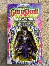 Masters of the Universe Origins Great Black  Wizard Figure EXCLUSIVE  IN HAND