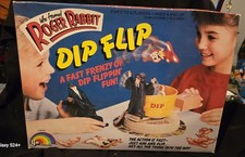 Who  Framed Roger Rabbit Dip Flip Board Game New!