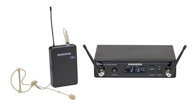 Samson Concert 99 Earset Wireless System with SE10 Earset Microphone, D Band,...