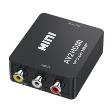 Convertitore da RCA a HDMI Adattatore RCA HDMI Supporta PAL/NTSC con USB Cavo