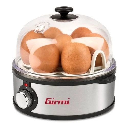 Girmi CU2500 Egg Cooker Black and Stainless