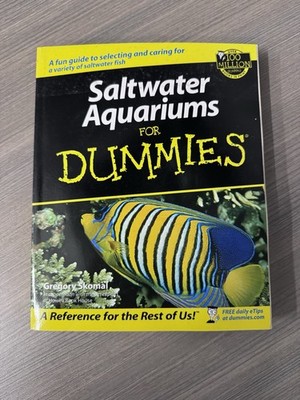 Saltwater Aquariums For Dummies - Paperback By Skomal, Gregory - GOOD