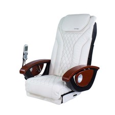 Pedicure Chair Cushion Cover Set White , EXR Vibration Massage Chair Cover