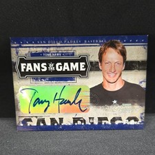 2005 Playoff Prestige Fans of the Game Tony Hawk Autographed Insert FG-1 Padres