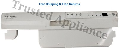 FRIGIDAIRE DISHWASHER CONTROL PANEL PART# 154867104 WHITE