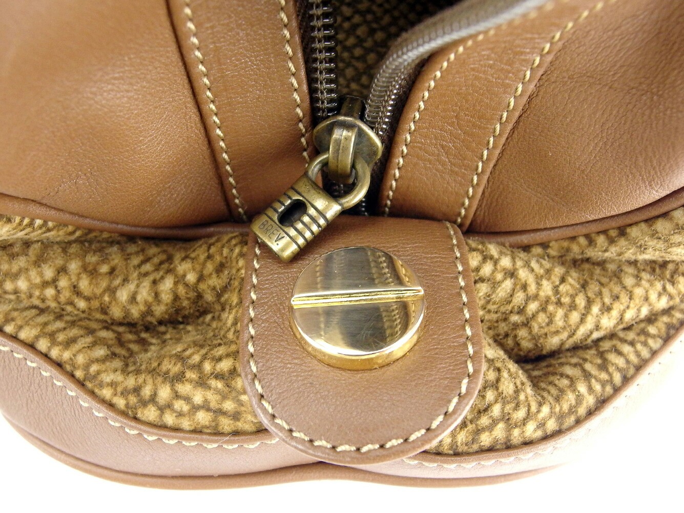 BORBONESE Handbag beige Women Authentic secondhand — image 8