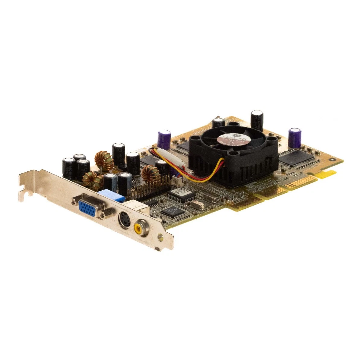 Carte Graphique NVIDIA 64MB AGP Avec Sortie TV Et Connexion VGA