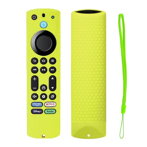3 Cover In Silicone Luminescenti Per Telecomando Firestick 4K Max (2ª Gen) E TV Toshiba/Insignia – Blu, Verde, Viola