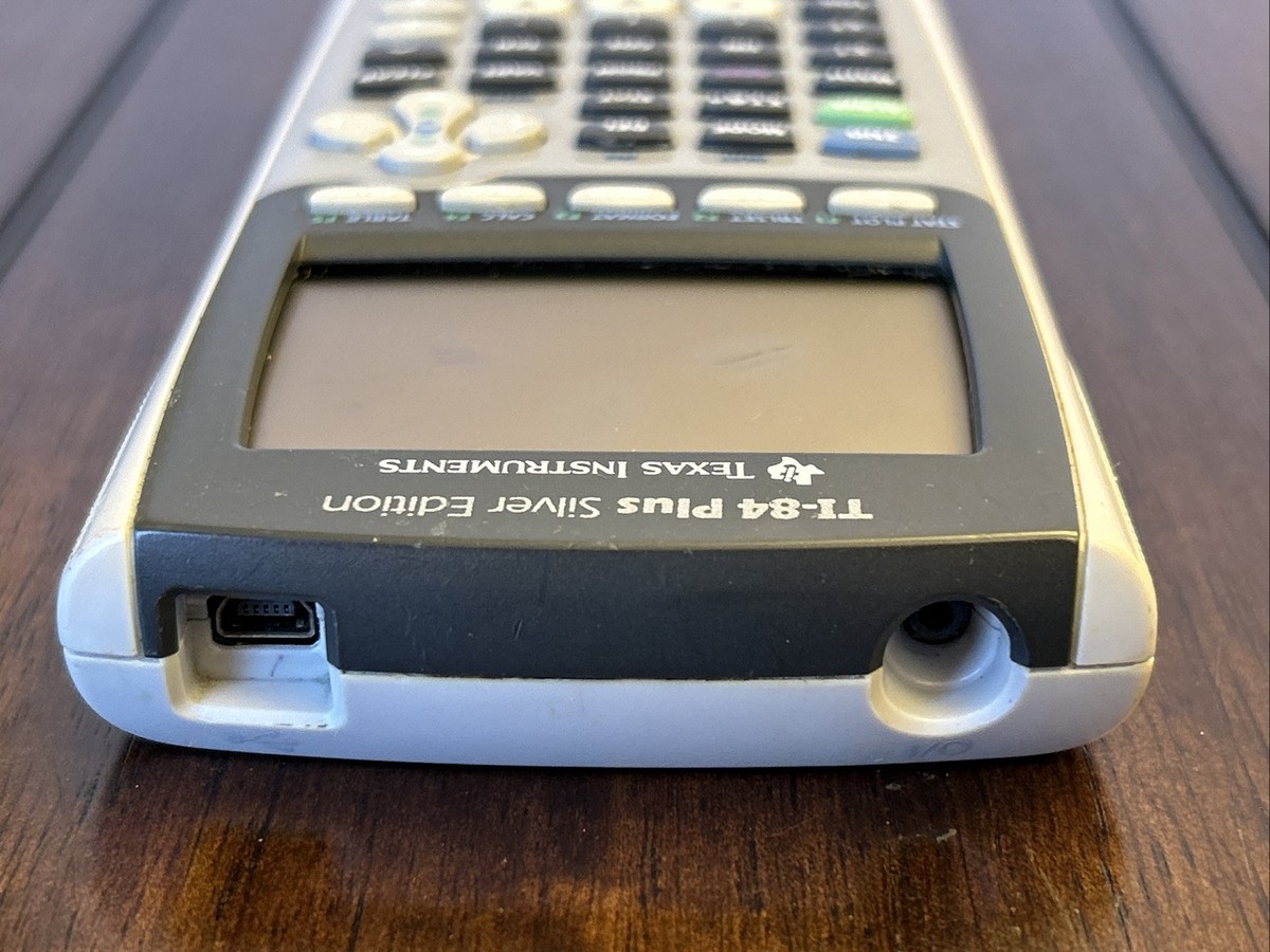 Texas Instruments TI-84 Plus Silver Edition Graphing Calculator