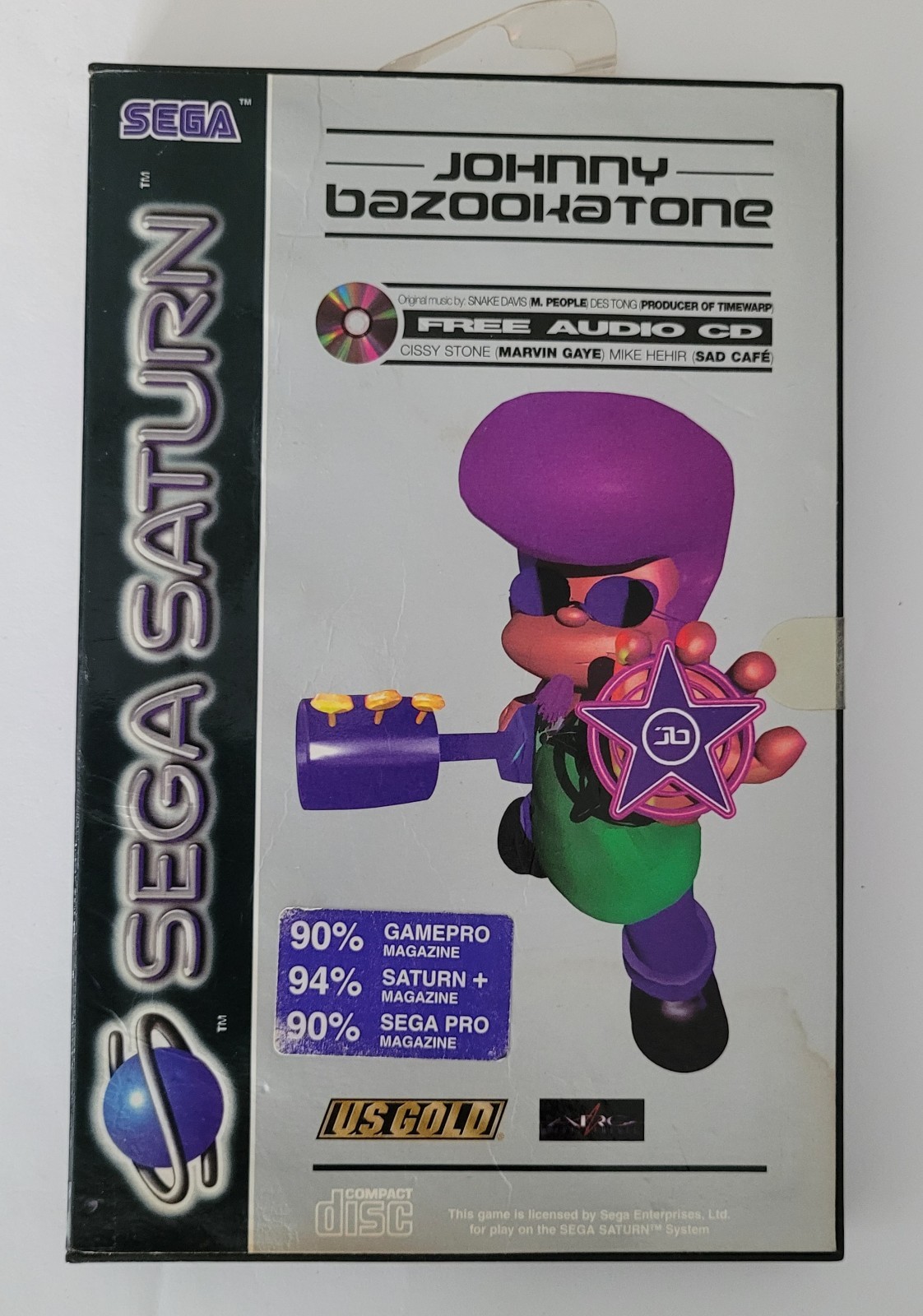 Jeu SEGA Saturn - Johnny Bazookatone